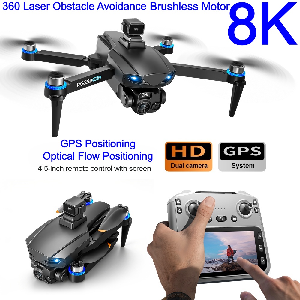 NUOVO Drone 8K Con Telecamera  - Drone Controller Screen recensione e prezzo